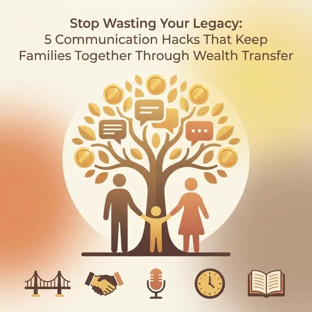 Family legacy and communication across generations through intentional wealth conversations